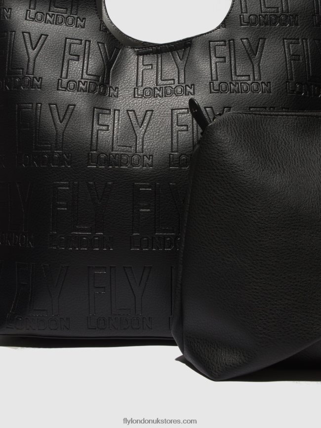 Shoulder Bags DEJA737 Women Fly London 4V24RT785 BLACK