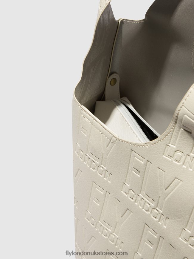 Shoulder Bags DEJA737 Women Fly London 4V24RT786 WHITE