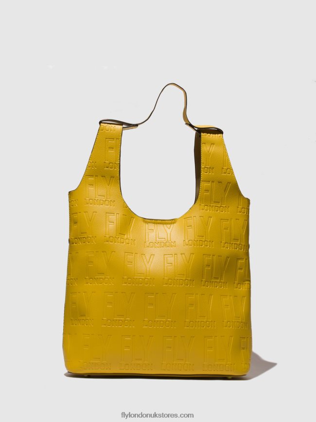Shoulder Bags DEJA737 Women Fly London 4V24RT787 YELLOW