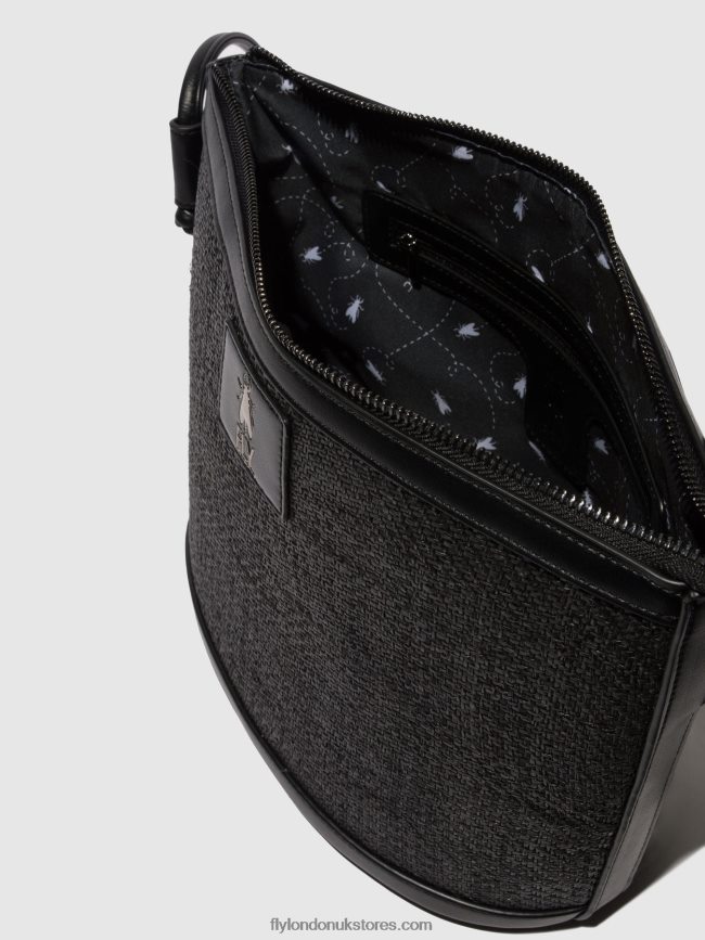 Shoulder Bags DONI732 Women Fly London 4V24RT788 BLACK