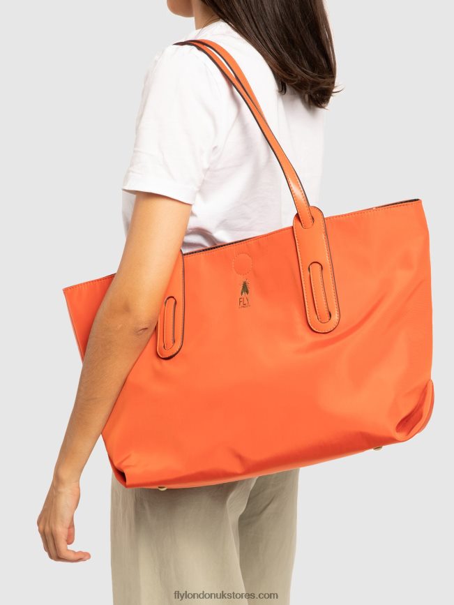 Tote Bags DOZI738 Women Fly London 4V24RT792 ORANGE