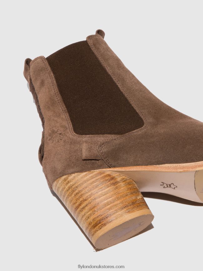 Chelsea Ankle Boots ADEN824 Women Fly London 4V24RT234 SUEDE BUFFALO
