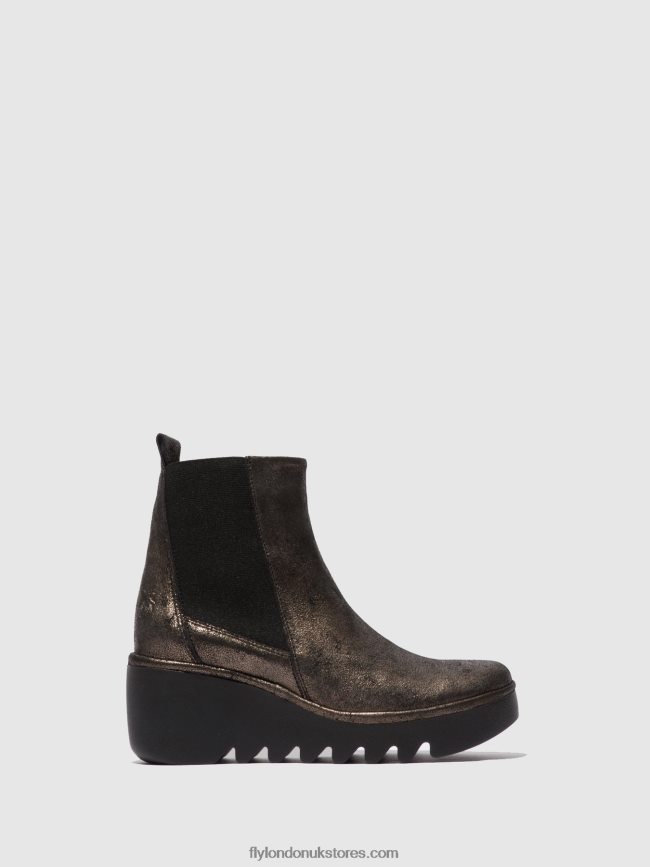 Chelsea Ankle Boots BAGU233 Women Fly London 4V24RT236 COOL GRAPHITE