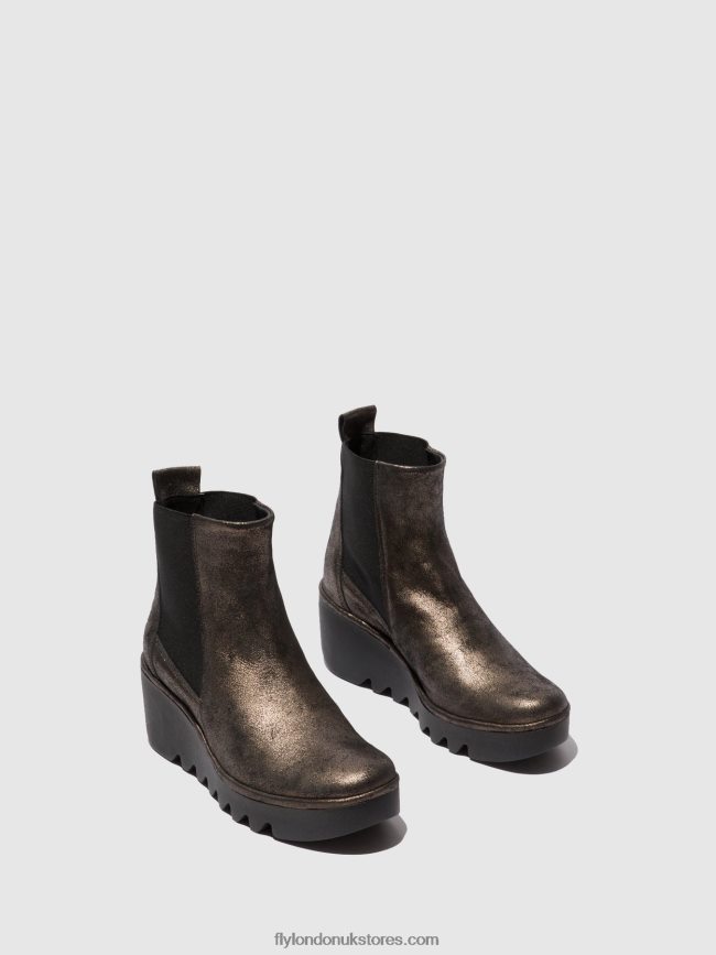 Chelsea Ankle Boots BAGU233 Women Fly London 4V24RT236 COOL GRAPHITE