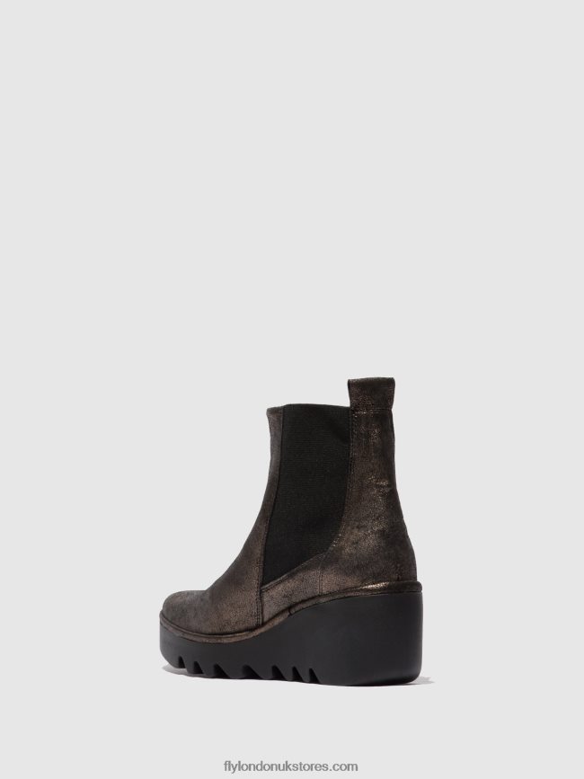 Chelsea Ankle Boots BAGU233 Women Fly London 4V24RT236 COOL GRAPHITE