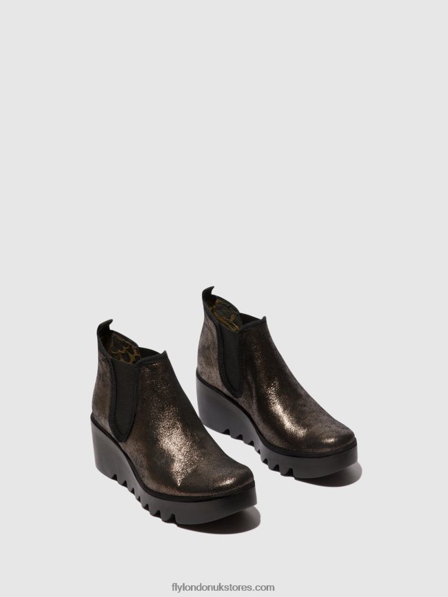 Chelsea Ankle Boots BYNE349 Women Fly London 4V24RT154 GRAPHITE