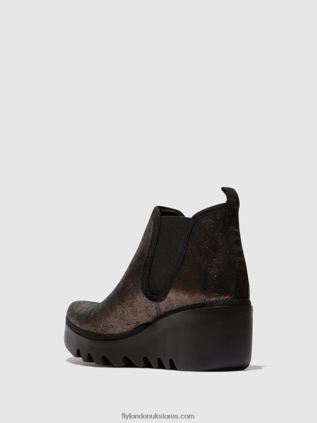 Chelsea Ankle Boots BYNE349 Women Fly London 4V24RT154 GRAPHITE