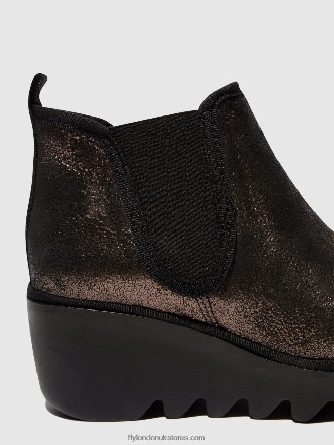 Chelsea Ankle Boots BYNE349 Women Fly London 4V24RT154 GRAPHITE