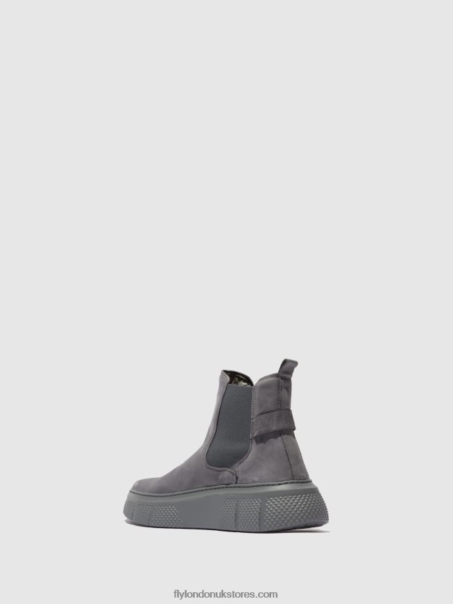 Chelsea Ankle Boots EBBE479 Women Fly London 4V24RT237 SORANO BLUE GREY
