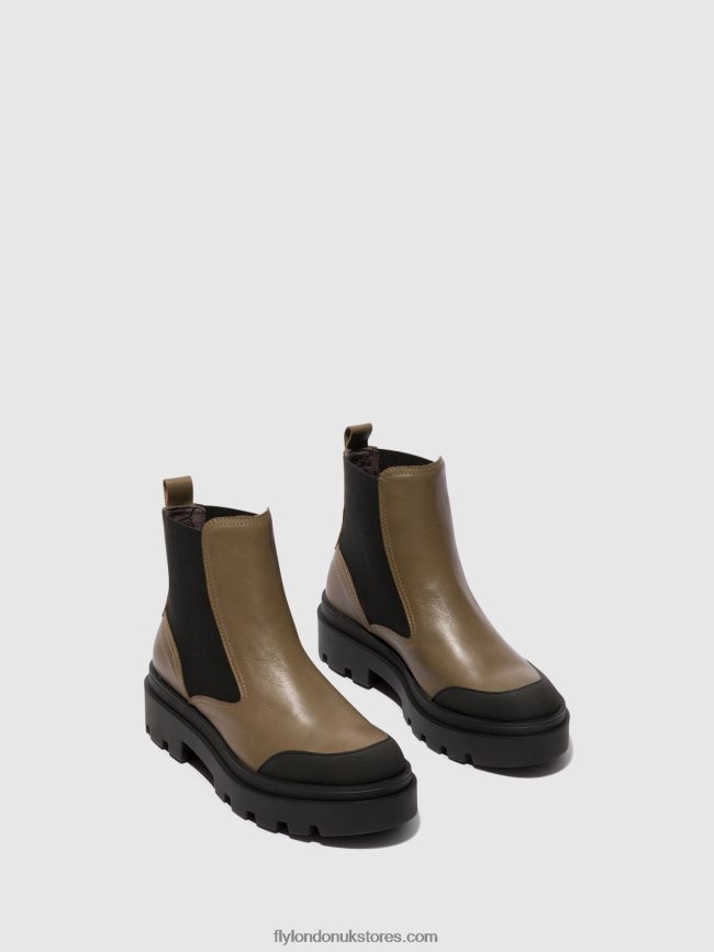 Chelsea Ankle Boots JEBA879 Women Fly London 4V24RT133 TAUPE
