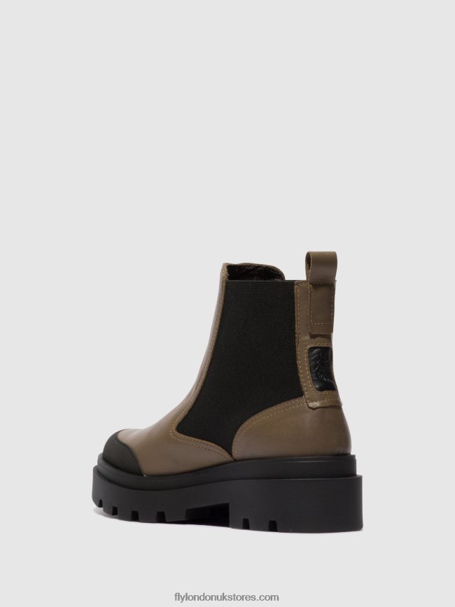 Chelsea Ankle Boots JEBA879 Women Fly London 4V24RT133 TAUPE