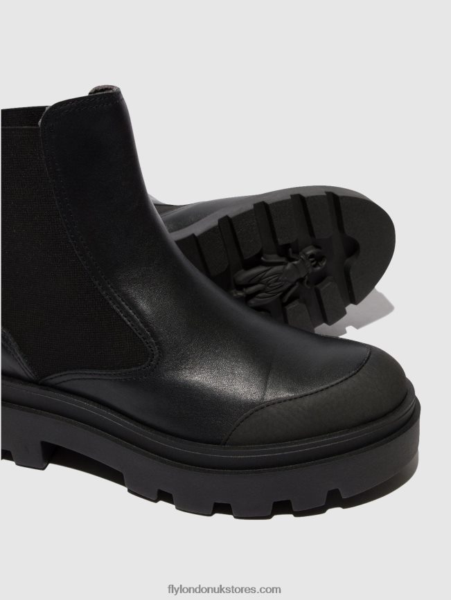 Chelsea Ankle Boots JEBA879 Women Fly London 4V24RT141 BLACK