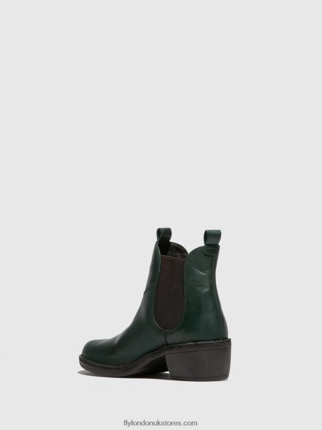 Chelsea Ankle Boots MEME030 Women Fly London 4V24RT260 RUG PETROL
