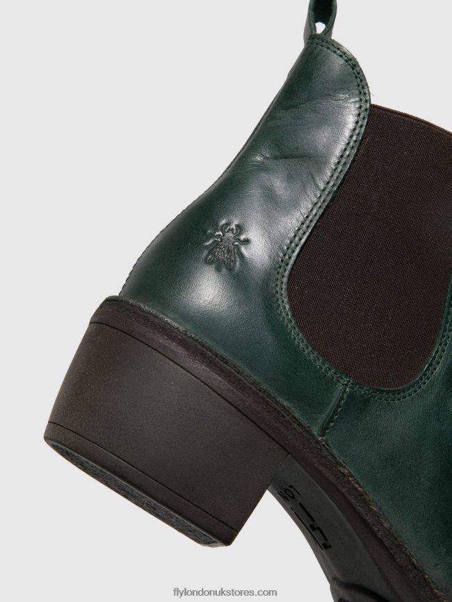 Chelsea Ankle Boots MEME030 Women Fly London 4V24RT260 RUG PETROL
