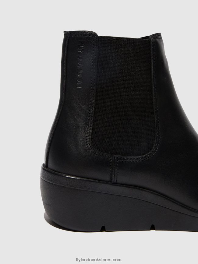 Chelsea Ankle Boots NOLA549 Women Fly London 4V24RT130 BLACK