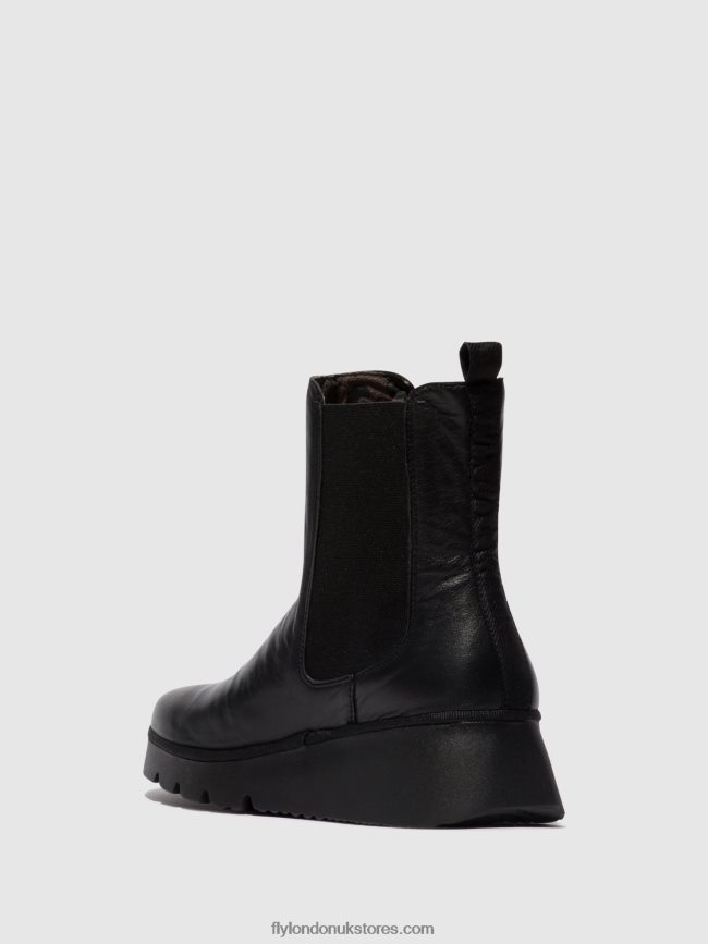 Chelsea Ankle Boots PATY405 Women Fly London 4V24RT9 BLACK