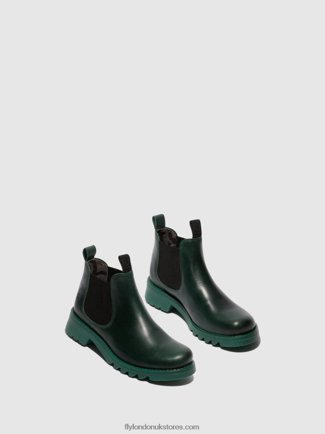 Chelsea Ankle Boots RIKA894 Women Fly London 4V24RT125 PETROL (PETROL SOLE)