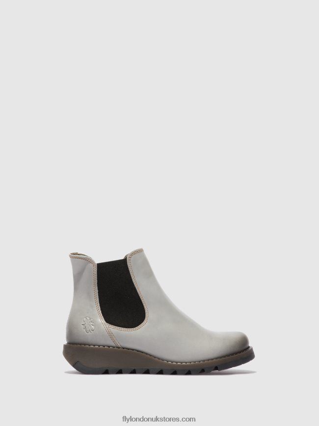 Chelsea Ankle Boots Women Fly London 4V24RT216 SALV RUG CLOUD