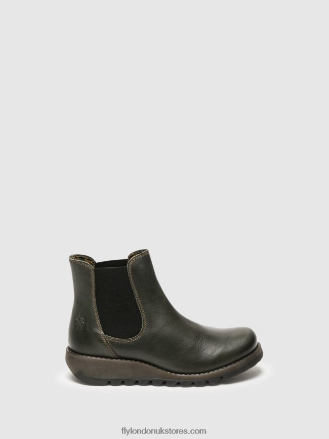 Chelsea Ankle Boots Women Fly London 4V24RT276 SALV DIESEL