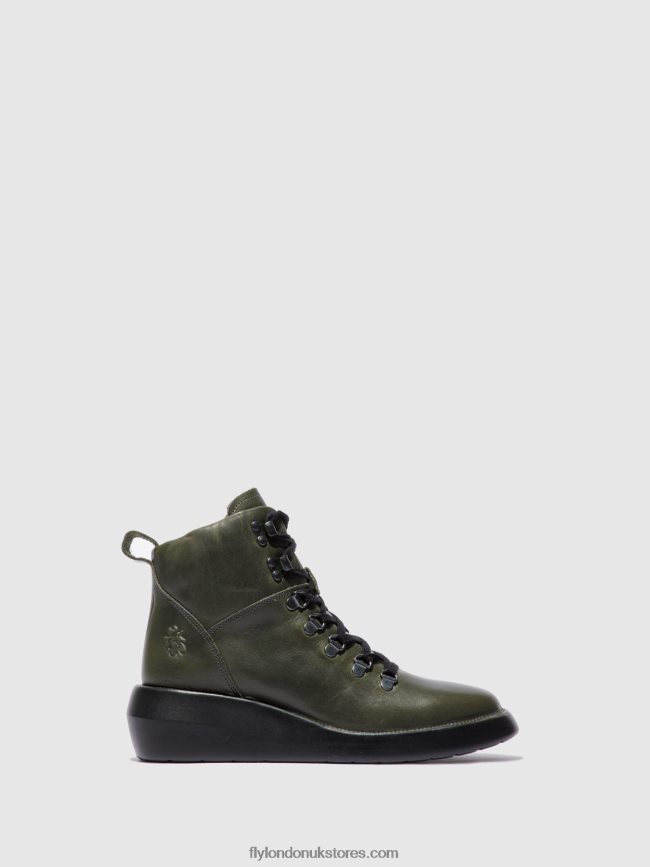 Lace-up Ankle Boots BIKA501 Women Fly London 4V24RT207 RUG DIESEL