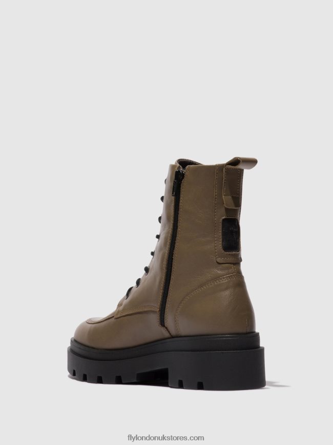 Lace-up Ankle Boots JAYE878 Women Fly London 4V24RT101 TAUPE