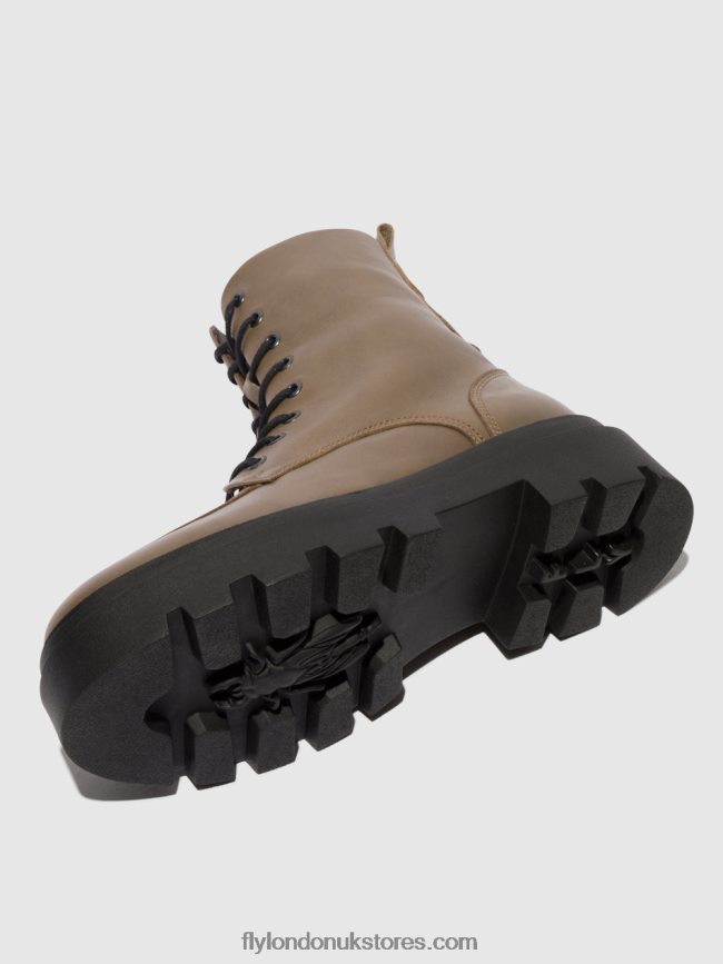 Lace-up Ankle Boots JAYE878 Women Fly London 4V24RT101 TAUPE