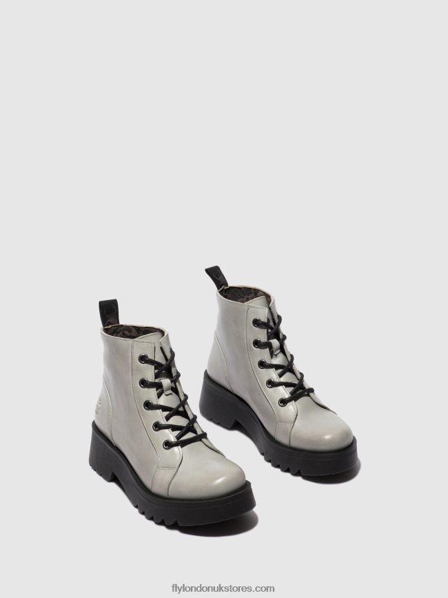 Lace-up Ankle Boots METZ788 Women Fly London 4V24RT196 RUG CLOUD