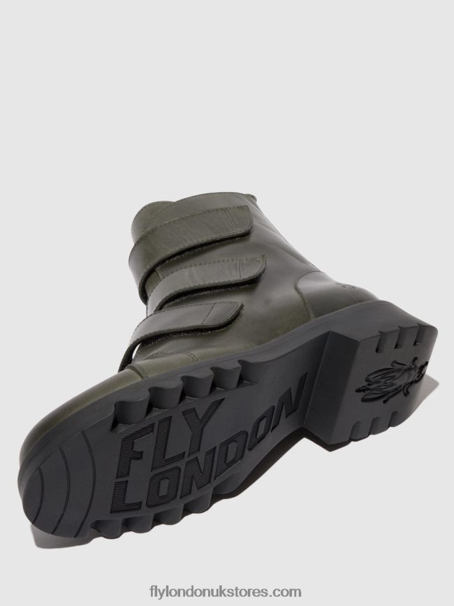 Velcro Ankle Boots RACH790 Women Fly London 4V24RT76 DIESEL (BLACK SOLE)
