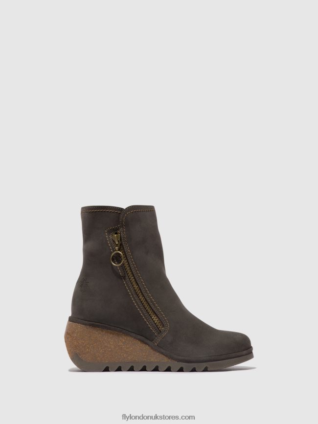Zip Up Ankle Boots NELA407 Women Fly London 4V24RT50 DIESEL