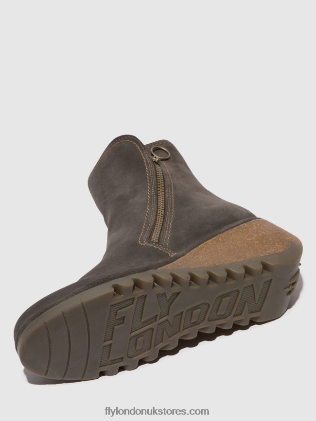Zip Up Ankle Boots NELA407 Women Fly London 4V24RT50 DIESEL