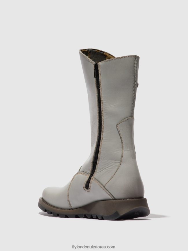 Buckle Boots MES 2 Women Fly London 4V24RT309 CLOUD