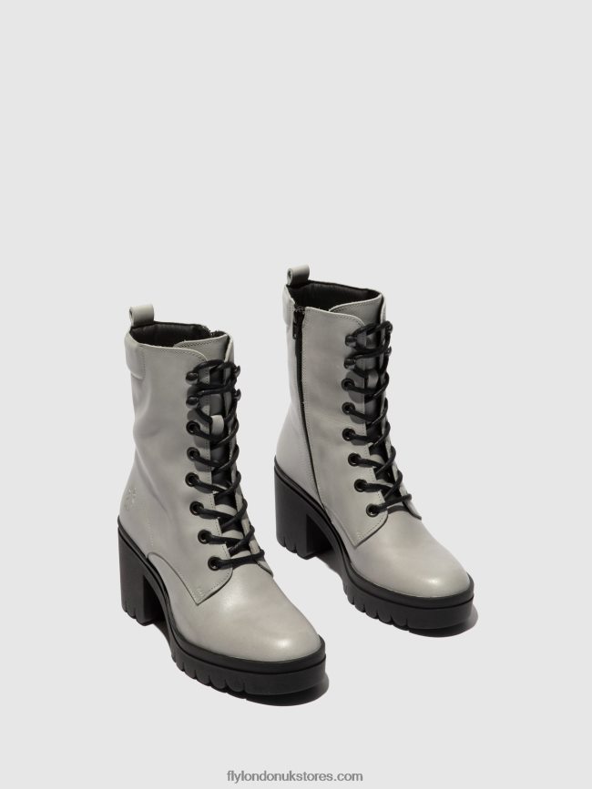 Lace-up Boots TIEL642 Women Fly London 4V24RT338 RUG CLOUD