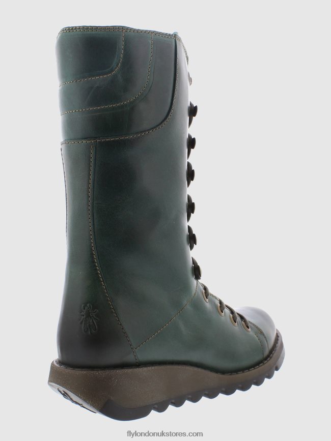 Lace-up Boots Women Fly London 4V24RT288 Green