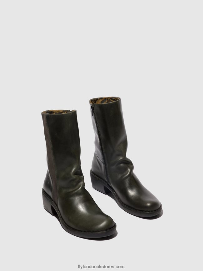Zip Up Boots MECY092 Women Fly London 4V24RT300 DIESEL