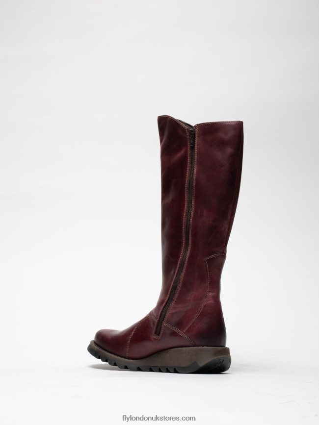 Zip Up Boots MOL 2 Women Fly London 4V24RT340 RUG PURPLE
