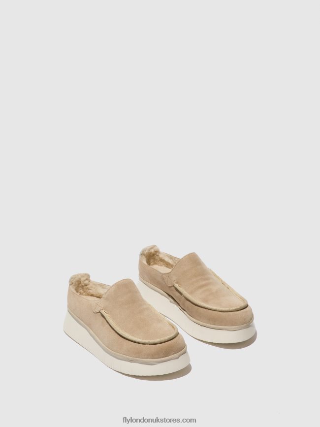 Closed Shoes CEZE361000 Women Fly London 4V24RT688 CREME