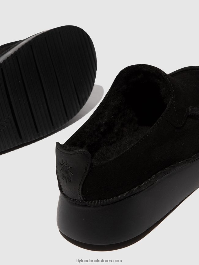 Closed Shoes CEZE361 Women Fly London 4V24RT693 BLACK
