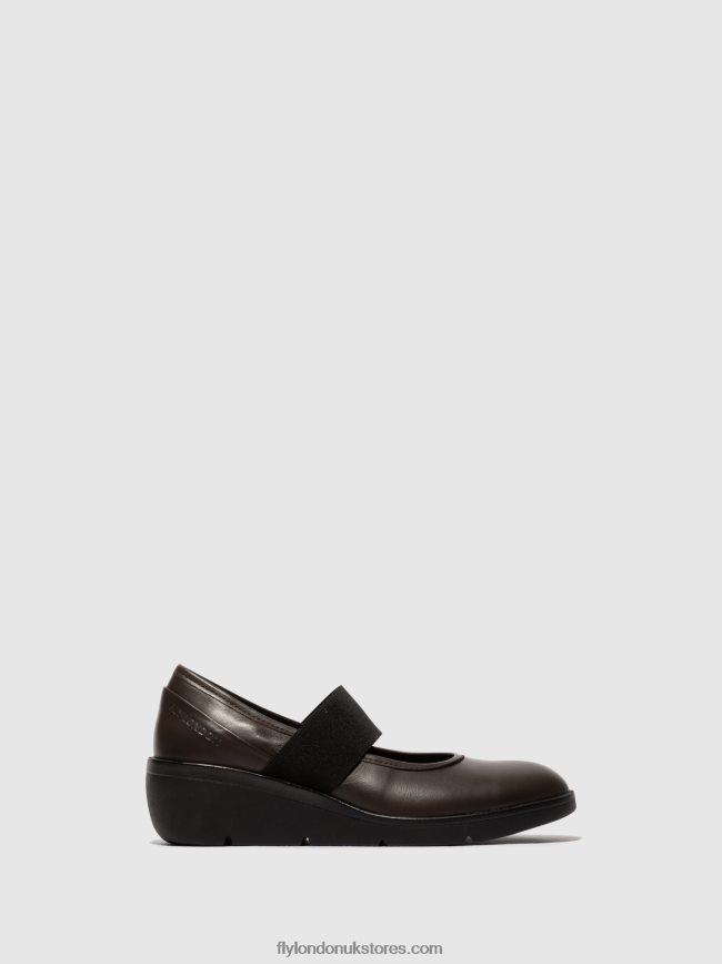 Elasticated Shoes NARA547 Women Fly London 4V24RT687 BROWN
