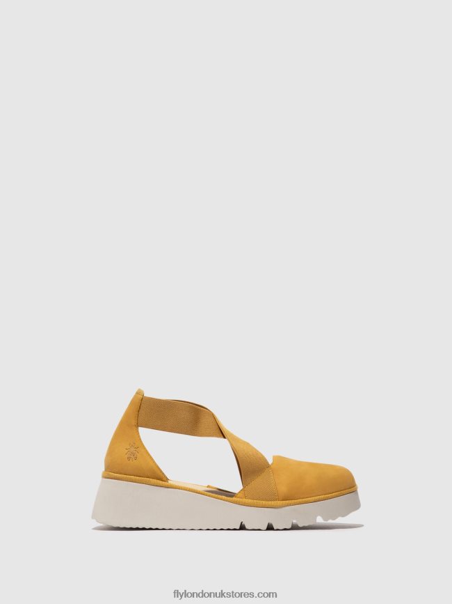 Elasticated Shoes PACY415 Women Fly London 4V24RT663 BUMBLEBEE