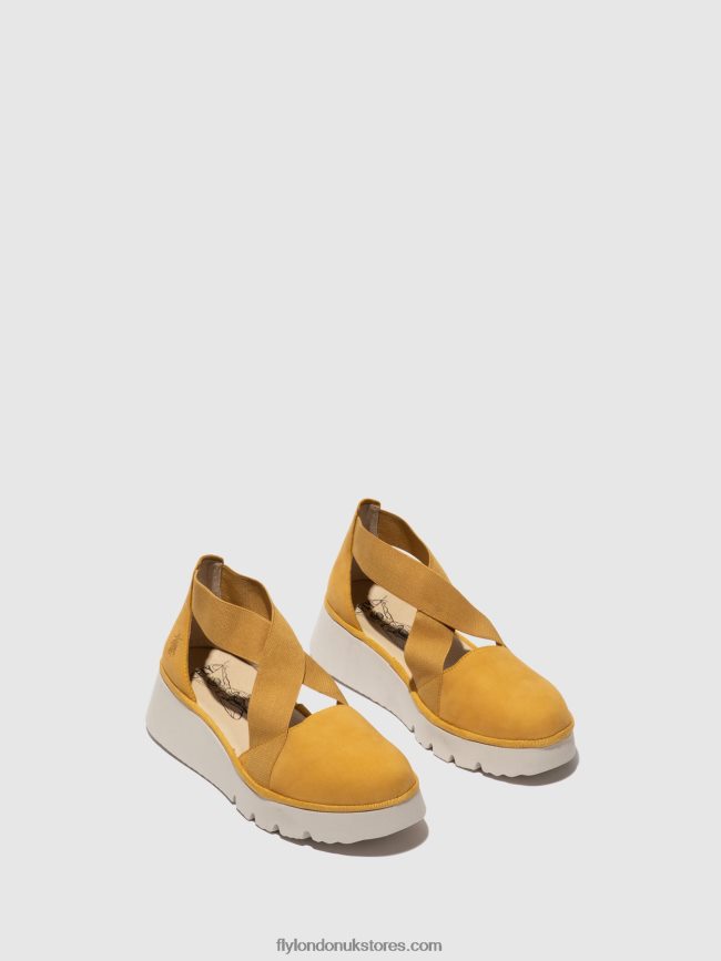 Elasticated Shoes PACY415 Women Fly London 4V24RT663 BUMBLEBEE