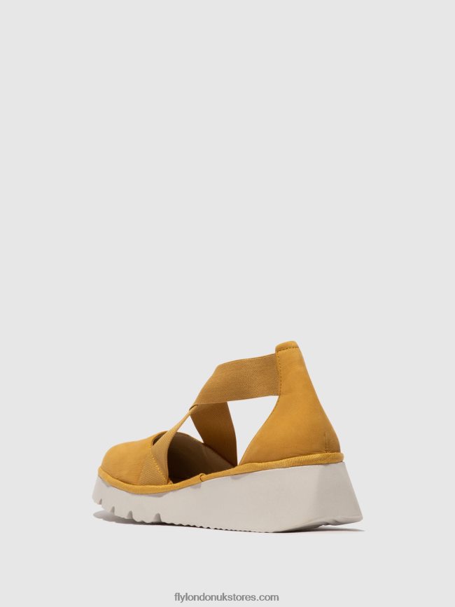 Elasticated Shoes PACY415 Women Fly London 4V24RT663 BUMBLEBEE