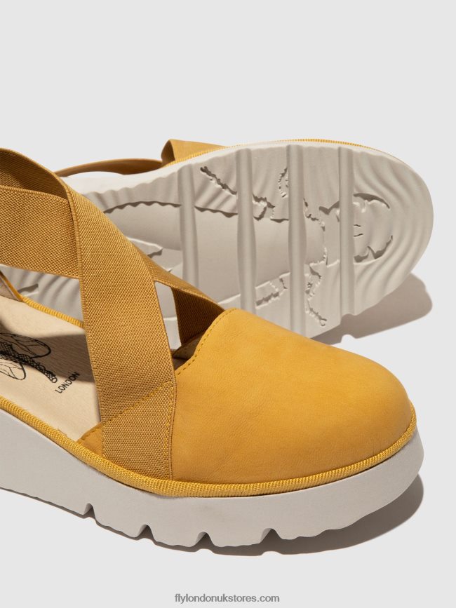 Elasticated Shoes PACY415 Women Fly London 4V24RT663 BUMBLEBEE