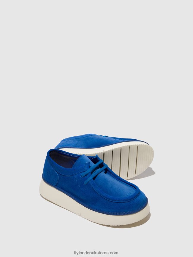 Lace-up Shoes CEZA437 Women Fly London 4V24RT659 DENIM