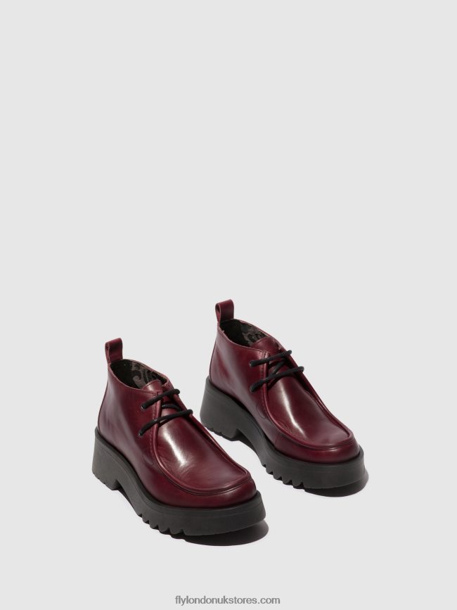 Lace-up Shoes MEGG90 Women Fly London 4V24RT682 PURPLE