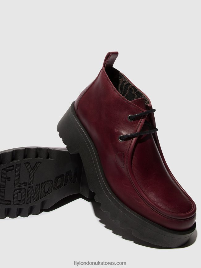 Lace-up Shoes MEGG90 Women Fly London 4V24RT682 PURPLE