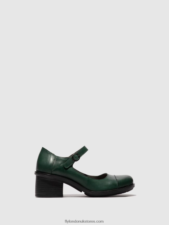 Mary Jane Shoes CODY877 Women Fly London 4V24RT649 PETROL