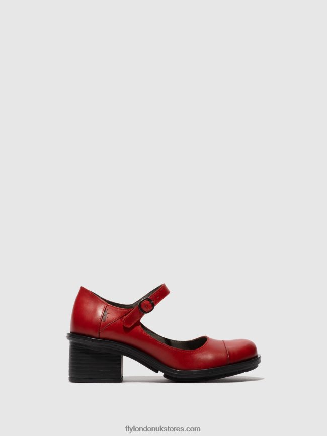 Mary Jane Shoes CODY877 Women Fly London 4V24RT650 RED