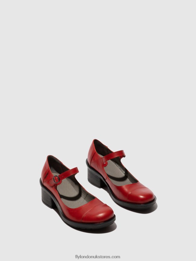 Mary Jane Shoes CODY877 Women Fly London 4V24RT650 RED