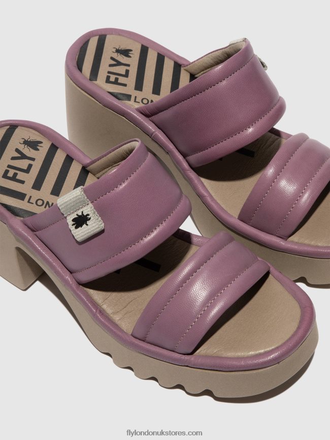 Slip-on Mules MAVA432 Women Fly London 4V24RT363 VIOLET