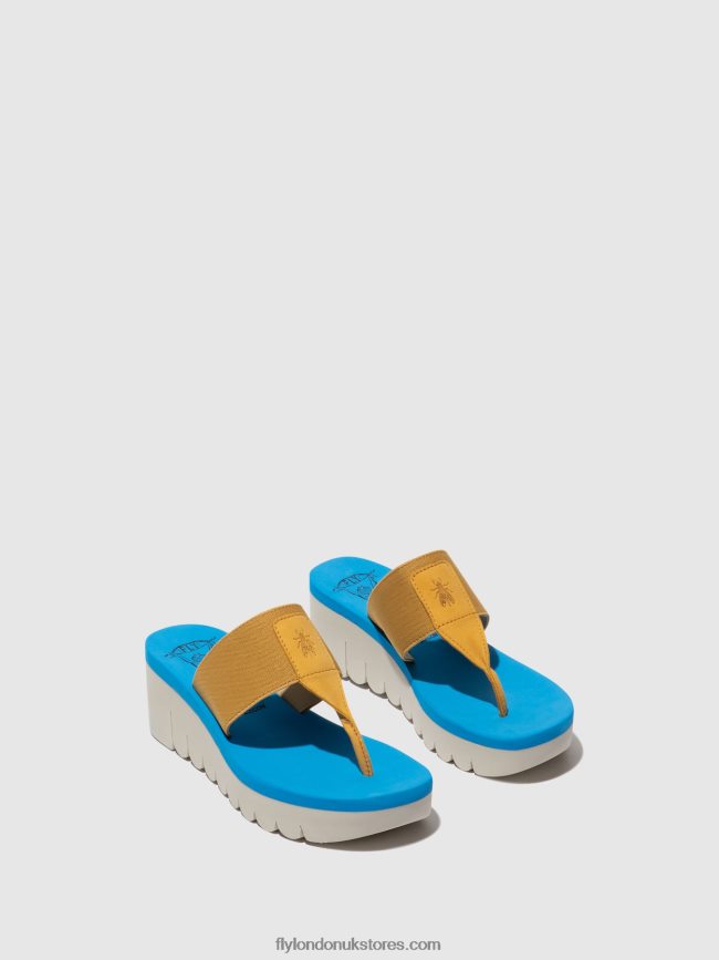 Slip-on Mules YOMU725 Women Fly London 4V24RT358 BUMBLEBBE